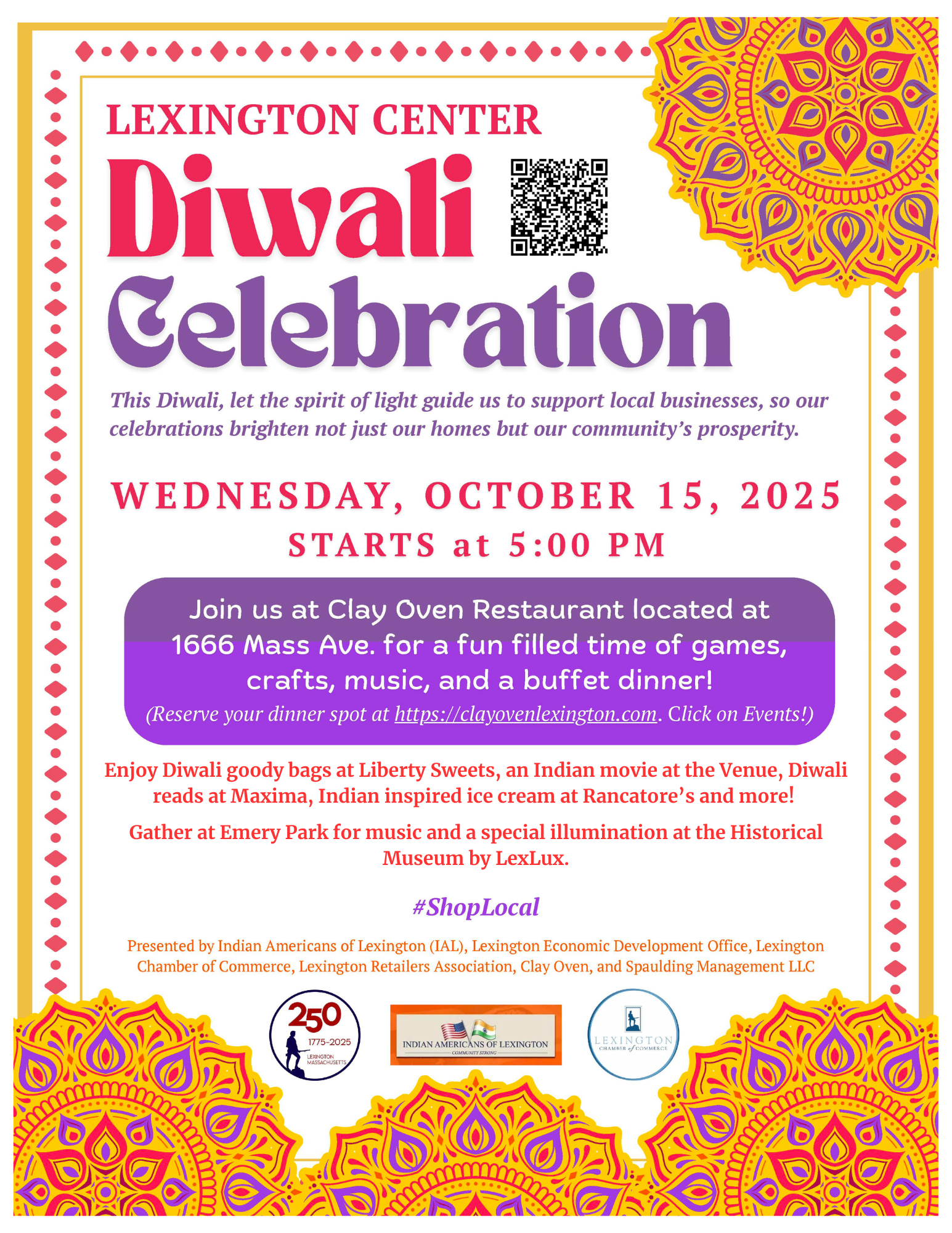 Lexington Center Diwali Celebration - The Lexington Observer