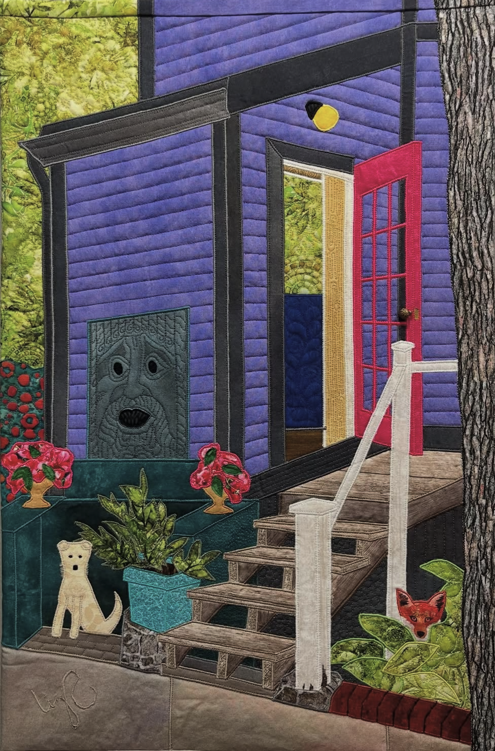 Open Doors: Art Work in Fiber and Mixed Media, Opening Reception